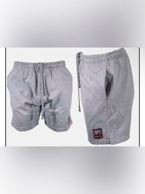 Affliction Men's Gray Athletic Sweats Shorts